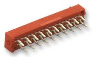CONNECTOR, 20WAY, VERTICAL, 1.27
