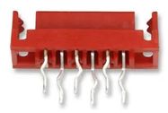 CONNECTOR, RCPT, 6POS, 2ROW, 1.27MM