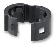 CABLE CLIP, PATCH CORD, BLACK, PK25