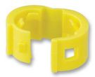 CABLE CLIP, PATCH CORD, YELLOW, PK25
