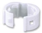 CABLE CLIP, PATCH CORD, WHITE, PK25