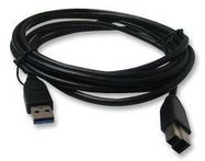 CABLE ASSEMBLY, USB3.0, TYPE A-B, 1.8M