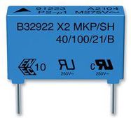 SUPPRESSION CAP, 0.022UF, CLASS X2, 305V