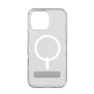ZAGG Crystal Palace Snap Kickstand MagSafe Case with Stand for iPhone 16 Pro Max - Clear, Zagg