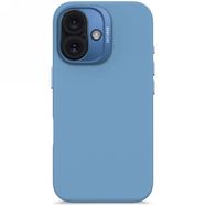 Decoded AntiMicrobial Silicone Backcover with MagSafe for iPhone 16 - Blue, Decoded