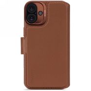Decoded Leather Detachable Wallet MagSafe Case with Wallet for iPhone 16 - Brown, Decoded