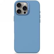 Decoded AntiMicrobial Silicone Backcover Case with MagSafe for iPhone 16 Pro Max - Blue, Decoded