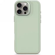 Decoded AntiMicrobial Silicone Stacks Backcover Case with MagSafe for iPhone 16 Pro Max - Green, Decoded