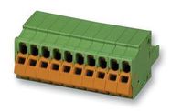 TERMINAL BLOCK, PLUGGABLE, 3POS, 16AWG