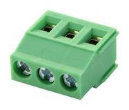 TERMINAL BLOCK, WIRE TO BRD, 3POS, 12AWG