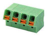 TERMINAL BLOCK, WIRE TO BRD, 4POS, 16AWG