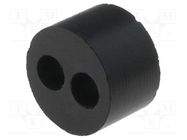 Insert for gland; 4mm; M16; IP54; NBR rubber; Holes no: 2 LAPP
