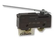 MICRO SW, STRAIGHT LEVER, SPDT, 10A 125V