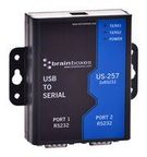 ADAPTOR, USB TO SERIAL, 2 PORT, RS232