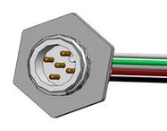 SENSOR CORD, 5P M12 PLUG-FREE END, 12"