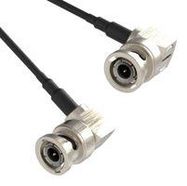 RF CABLE, RA BNC PLUG-PLUG, 6"