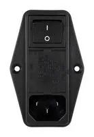 CONNECTOR, POWER ENTRY, PLUG, 10A