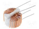 Inductor: wire; THT; 1mH; 3A; 35mΩ; -25÷120°C; 250V FERROCORE
