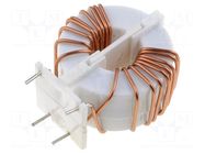 Inductor: wire; THT; 0.2mH; 15A; R: 5mΩ; Inductor: toroidal; 250V FERROCORE
