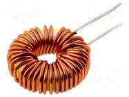 Inductor: wire; THT; 64uH; 5A; 60mΩ; Inductor: toroidal; Ø: 22.5mm FERROCORE