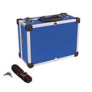 ALUMINIUM TOOL CASE - 320 x 230 x 155 mm - 11,4 L - BLUE
