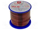 Coil wire; double coated enamelled; 1.1mm; 0.25kg; -65÷200°C BQ CABLE