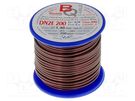 Coil wire; double coated enamelled; 1.4mm; 0.25kg; -65÷200°C BQ CABLE