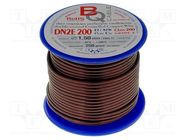 Coil wire; double coated enamelled; 1.5mm; 0.25kg; -65÷200°C BQ CABLE