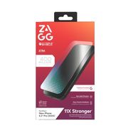 ZAGG InvisibleShield Glass XTR4 Graphene Screen Protector with Blue Light Filter for iPhone 16 Pro, Zagg