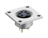 SOCKET, FLANGE CHASSIS, 12 WAY