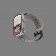 UAG Civilian Silicone Strap for Apple Watch 42 / 44 / 45 / 46 / 49mm - Titanium, UAG