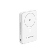Powerbank Wozinsky WLWP-10KA0Y3WS 22.5W PD Qi2 10000 mAh, with stand, 1x USB-A, 1x USB-C - white, Wozinsky