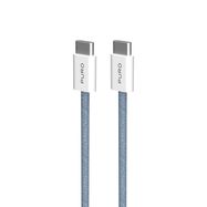 Puro Fabrik 60W USB-C - USB-C Cable 1.5m - Blue, Puro Elektrik