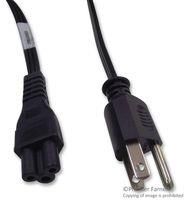 POWER CORD, IEC TO USA, 1.8M, 2.5A