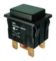 SWITCH, DPNO, 16A, BLACK