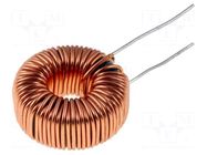 Inductor: wire; THT; 150uH; 120mΩ; Inductor: toroidal; 3A; Ø: 15.5mm FERROCORE