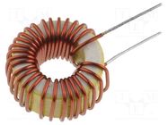 Inductor: wire; THT; 33uH; 1A; 52mΩ; Inductor: toroidal; Ø: 14mm TALEMA