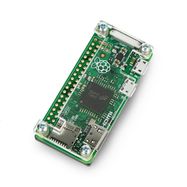 Raspberry Pi Zero Case - Fluo Open - transparent-black