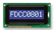 DISPLAY, ALPHANUMERIC, 8X1, WHITE