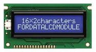 DISPLAY, ALPHANUMERIC, 16X2, WHITE