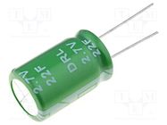 Supercapacitor; THT; 22F; 2.7VDC; -20÷50%; Body dim: Ø16x25mm; EDLC SAMXON