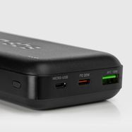 Powerbank SBS TTBB20000PD20K 20000 mAh 20W PD USB-C, USB-A, Micro-USB - black, SBS