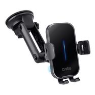 SBS TESUPEXTWIR15W 15W Wireless Charger Holder - Black, SBS