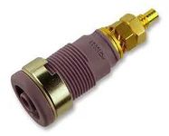 SOCKET, 4MM, SAFETY, VIOLET , MVL S