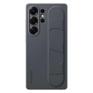 Samsung Standing Grip Case EF-GS938CBEGWW Silicone Case with Holder / Stand for Samsung Galaxy S25 Ultra - Black, Samsung