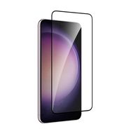Puro Frame Tempered Glass with Black Frame for Samsung Galaxy S25+ / S24+, Puro