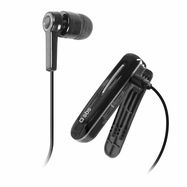 SBS TECLIPHEADSETBTK Wireless Earphone with Clip - Black, SBS