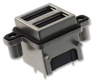 USB STACKED, 2.0 TYPE A, 2PORT, VERTICAL