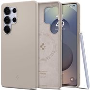 Spigen Silicone Fit Mag case for Samsung Galaxy S25Ultra - titanium, Spigen