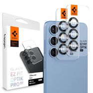 Spigen Optik Pro GLAS.TR EZ FIT 2-pack Camera Cover for Samsung Galaxy S25+ - Black, Spigen